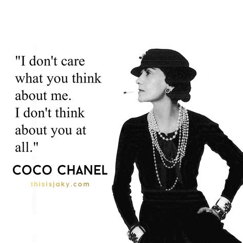 famous quote by coco chanel